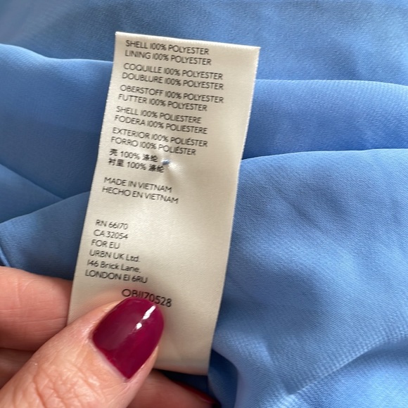 MAEVE light blue top ANTHROPOLOGIE - Picture 8 of 8